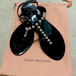 Stuart Weitzman Jelly Sandals size 10